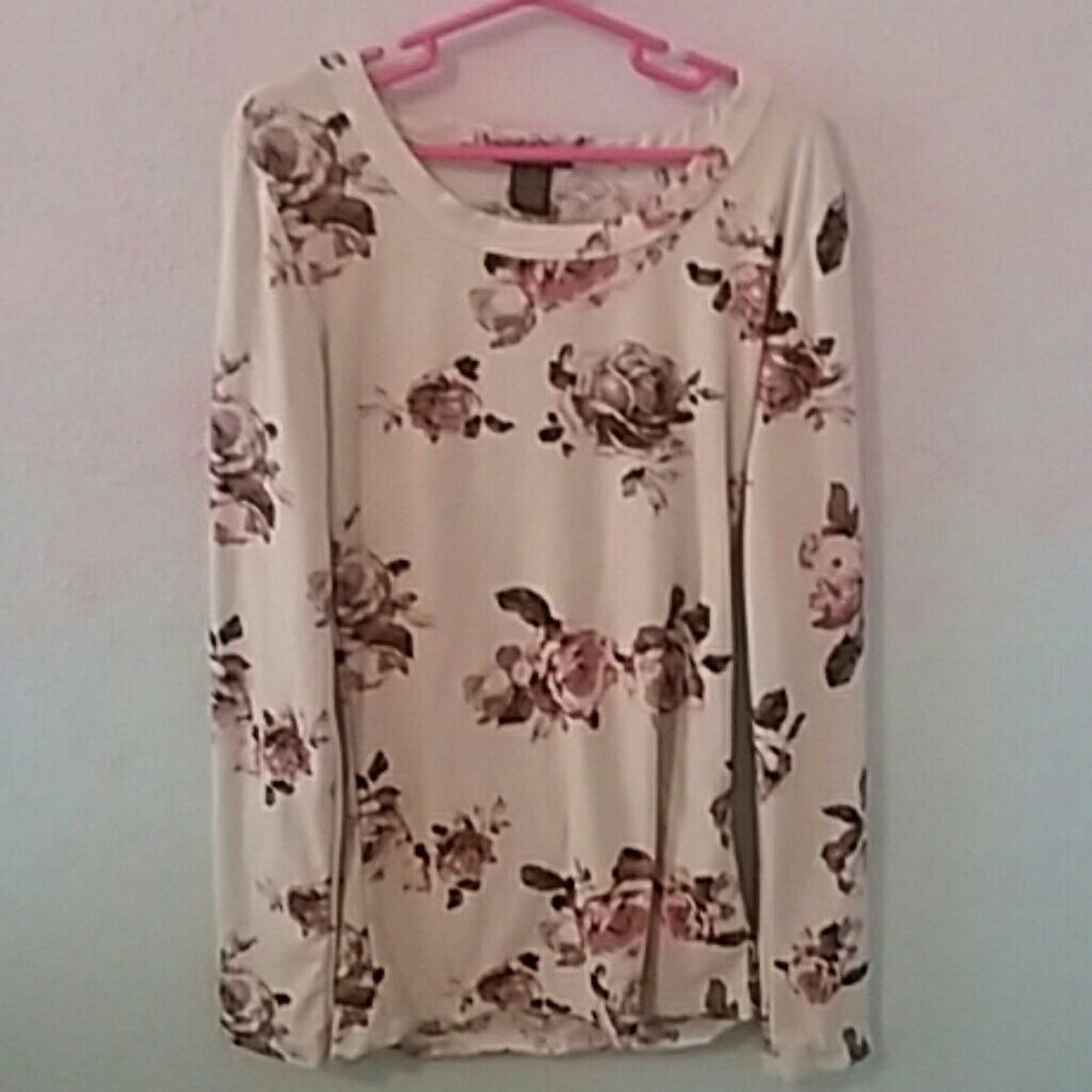 🍍Women's floral long sleeve shirt